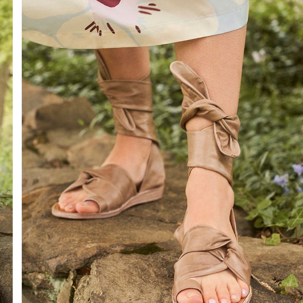 Free People Higher Love Wrap Sandal